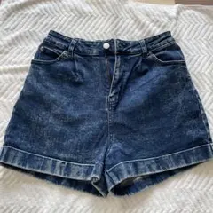 ［BROWNY STANDARD］デニムショートパンツ　Lのサムネイル