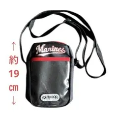 【非売品】TEAM26ミニショルダーバッグ」千葉ロッテマリーンズ×OUTDOOR