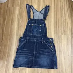 Lee ダークブルー デニムオーバーオール