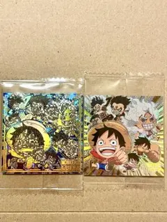 ワンピース ウエハースシール　USGR 2枚セット　ルフィー