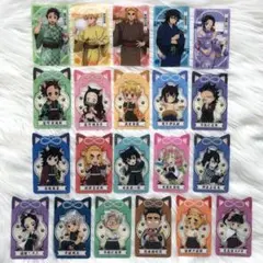 鬼滅の刃」 漆ノ章 in ナムコ限定特典 クリアシート 21種コンプリートセット