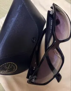 Ray-Ban rb2146ブラック サングラス ケース付き