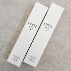 新品　LUBEE ルビー ホワイト 歯磨き粉 80g 2本セット