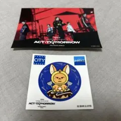 ファンチュンTXT　ステッカー　なんばCITY