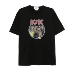 ジュンヤワタナベ AC/DC バンドTシャツ M ブラック 25SS - メルカリ