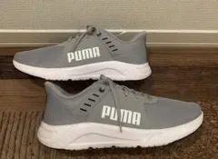 新品　PUMA プーマ　スニーカー　ソフトフォームプラス　グレー