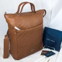 【未使用級】 COLE HAAN バックパック ショルダー 3way タグ付き