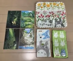 となりのトトロ タオルハンカチ ポストカード セット スタジオジブリ