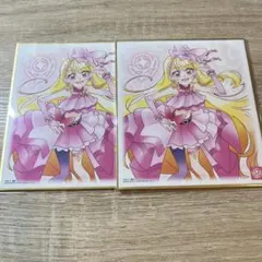 プリキュア色紙 art7 キュアバタフライ 2枚セット 匿名配送
