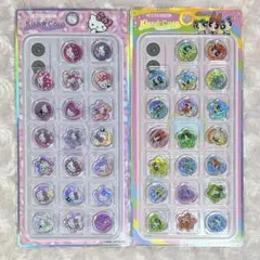 おはじきシール Kira⭐︎Coro ハローキティ パワーパフガールズ 2点セット