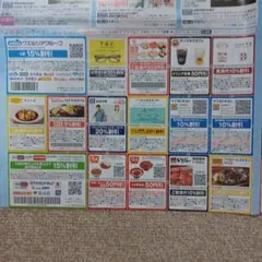 割引クーポン メガネ&薬品等及び飲食等