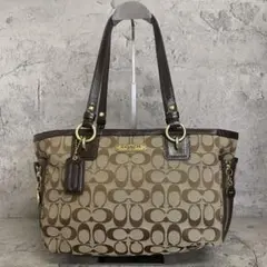 COACH Y2K Gallery Signature Zip tote bag
