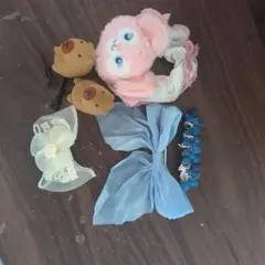 動物モチーフ ヘアゴムセット