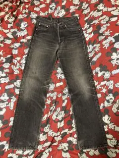 ジャンク Levi's 501 ブラックデニム 後染め old 90s usa