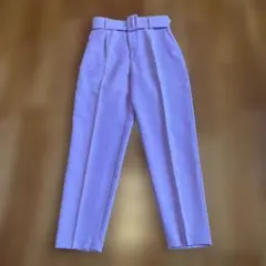新品未使用！ZARA 高腰パンツ ベルト付き