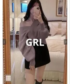 カシュクールニットトップス［mb1515］