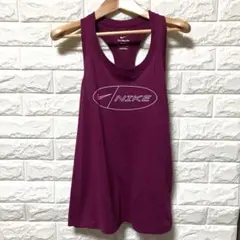 Nike DRI-FIT タンクトップ Mサイズ ワインレッド