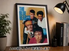 THE BLUE HEARTS ブルーハーツ 解散アルバム ポスターパネル - メルカリ