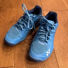YONEX テニスシューズ 水色　ブルー　箱付き　23.5cm レディース