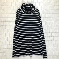 Relache タートルネックシャツ サイズLL シンプル 人気デザイン