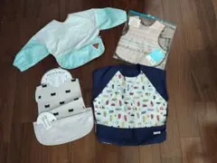 ベビーエプロン 4点セット