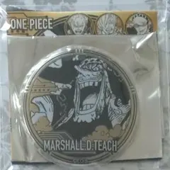 匿名配送 定価以下 ワンピース ONEPIECE 黄金缶バッジ ティーチ