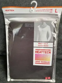 【UNIQLO】HEATTECH シームレスネックライン Lサイズ