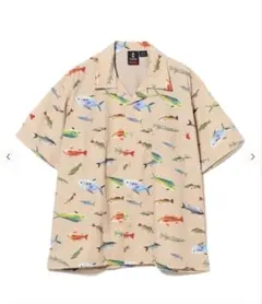 パ*ん様 〈2026SS新品〉 BEAMS Columbiaフィッシュ柄 半袖シのサムネイル
