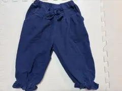 ネイビーリボン付きパンツ　120cm