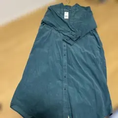 新品未使用AMERICAN HOLIC バンドカラーコーデロイシャツワンピース