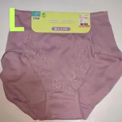 L　レース付きショーツ2枚セットno10