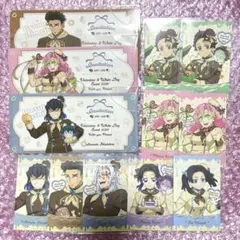 【鬼滅の刃】ホワイトデー バレンタイン 招待状風チケットカード チョコ風カード