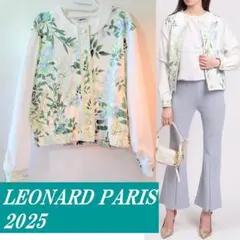 レオナールパリ花柄ボタニカルジャケットLEONARD PARISインポートのサムネイル