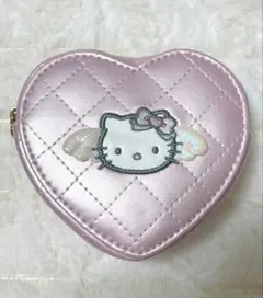 サンリオ ハローキティ キルティングポーチ ハート