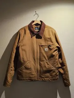 【極美品】Carhartt デトロイトジャケット 103828 ブラウン M