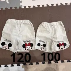 兄弟　お揃い　ハーフパンツ　ディズニー