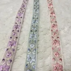 【リピーターさん限定】インド刺繍リボン 感謝価格