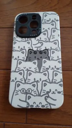 新品未使用！iPhone 14 Pro 猫デザインケース
