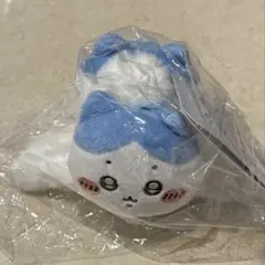 ちいかわ ぬいぐるみおかお付きバンスクリップ（ハチワレ）