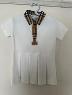 タグ付き　ワンピース ガールズ バーバリーチルドレン ヴィンテージチェック 半袖