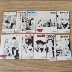 ジャンプフェスタ　特典　ミニ色紙