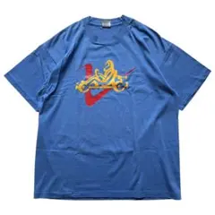90's USA製 モータースポーツ プリント オーバーサイズ Tシャツ