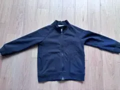 ネイビー ジップアップジャケット 120