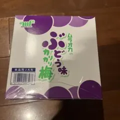 ムラオカ ぶどう味カリカリ梅 梅しば ２０個入り