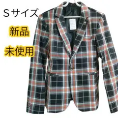 新品✨メンズ テーラードジャケット Sサイズ 　おしゃれ　Christmas