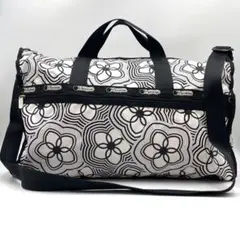 レスポートサック　花柄　デザイン　2way ボストンバッグ　USA製　大容量