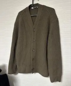 こ*ぶ様 22AW UNIQLOUプレミアムラムＶネックカーディガン サイズS