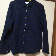 チェック柄 長袖シャツ