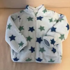 ユニクロ　フリースジャンパー　フリース　星柄　100