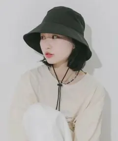 SMELLY スメリー　ハット　バケットハット　帽子　ブラックのサムネイル